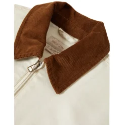 Mechanic Womens Garage Jacket Egret White