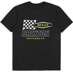 Motorway Heavyweight Relaxed T-Shirt Black