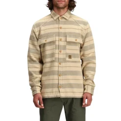 Mountain Shirt Jacket Sahara Stripe