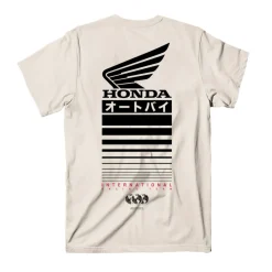 Offset S/S Tee Natural