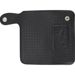 Old E Chain Wallet - Black
