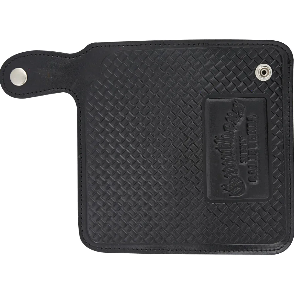 Old E Chain Wallet - Black