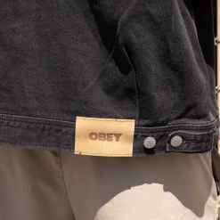 Opena Jacket Faded Black