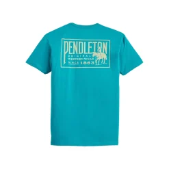 Original Western Graphic Tee Teal