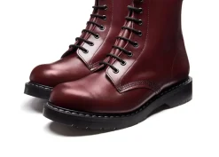 Oxblood Hi-Shine 8 Eye Derby Boot