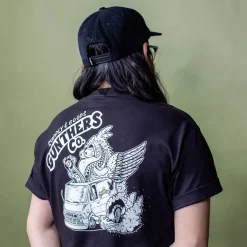 Parrot Hot Rod Tee Black