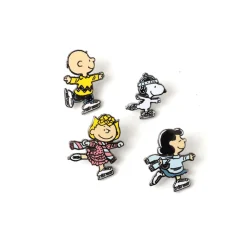 Peanuts Gang Skating Pin Set