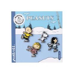 Peanuts Gang Skating Pin Set