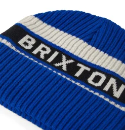 Rainier Striped Beanie Royal/White/Black