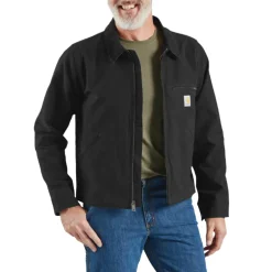 Re-Engineered Rugged Flex Relaxed Fit Detroit Jacket Black