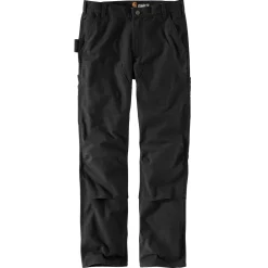 Relaxed Rugged Flex Duck Double-Front Pants Black