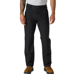 Relaxed Rugged Flex Duck Double-Front Pants Black