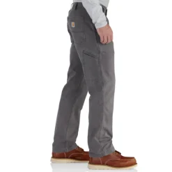 Relaxed Straight Rigby Dungaree Gravel