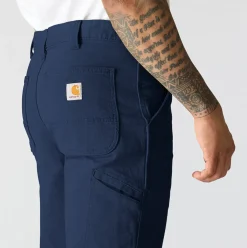 Relaxed Straight Rigby Dungaree Navy