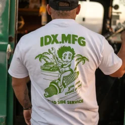 Roadside Service Tee White