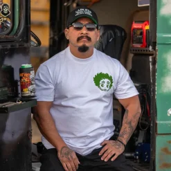 Roadside Service Tee White