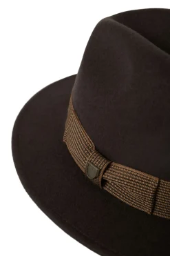 Roma Fedora Chocolate/Bronze