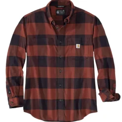 Rugged Flex Midweight Flannel Mineral Red