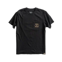 Run For Fun Pocket Tee Black