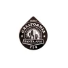 Santa Ana City Seal Sticker Black