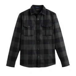Scout Shirt Blue/Green Buffalo Check 23'