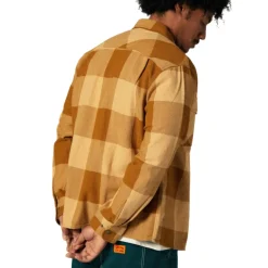 Selden Flannel Washed Copper/Curry Buffalo