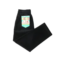 Semiwide Corduroy Pants Black