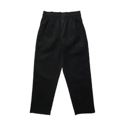 Semiwide Corduroy Pants Black