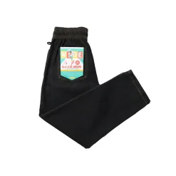 Semiwide Denim Pants Black