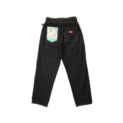 Semiwide Denim Pants Black