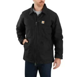 Sherpa Lined Field Jacket Black