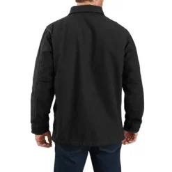 Sherpa Lined Field Jacket Black