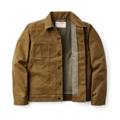 Short Lined Cruiser Jacket Dark Tan