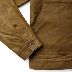 Short Lined Cruiser Jacket Dark Tan