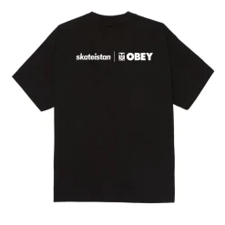 Skateistan / Obey Tee Black