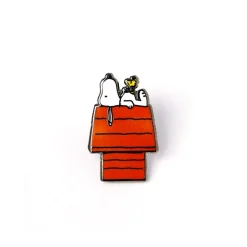 Snoopy & Woodstock House Pin