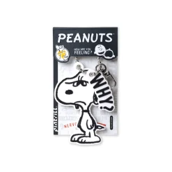 Snoopy Why? PVC Charm