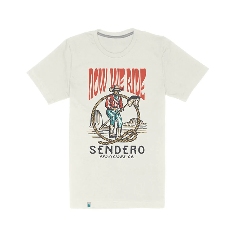 Stick Horse Tee Vintage White