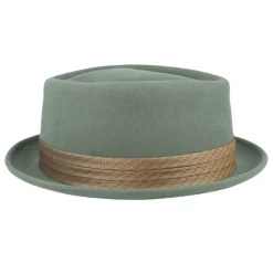 Stout Pork Pie Light Moss/Coffee Diamond