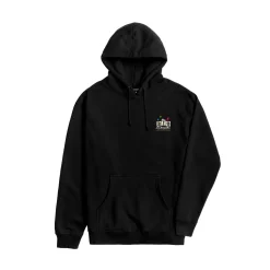 Strikes And Gutters Fleece Black