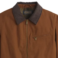 Tahoma Canvas Trucker Jacket Whiskey