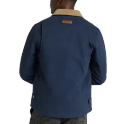 Tahoma Canvas Trucker Jacket Navy