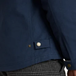 Tahoma Canvas Trucker Jacket Navy