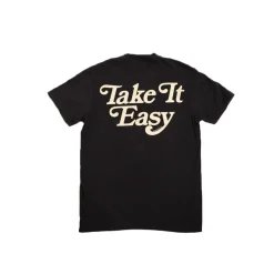 Take It Easy Tee Black