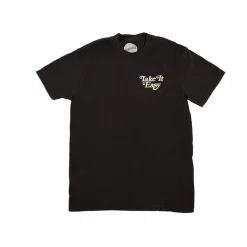Take It Easy Tee Black