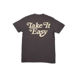 Take it Easy Tee Graphite