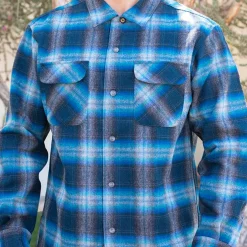 Tall Board Shirt Grey Turquoise Ombre 25'