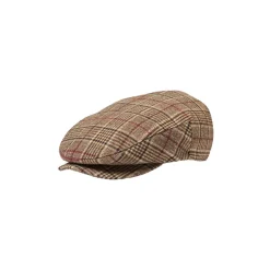 20th Anniversary Hooligan Flat Cap Brown Plaid