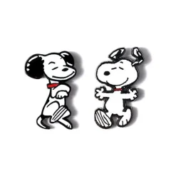 Then & Now Snoopy Pins