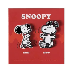 Then & Now Snoopy Pins